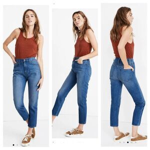 Madewell The‎ Momjean in Stratfield Wash Size 25